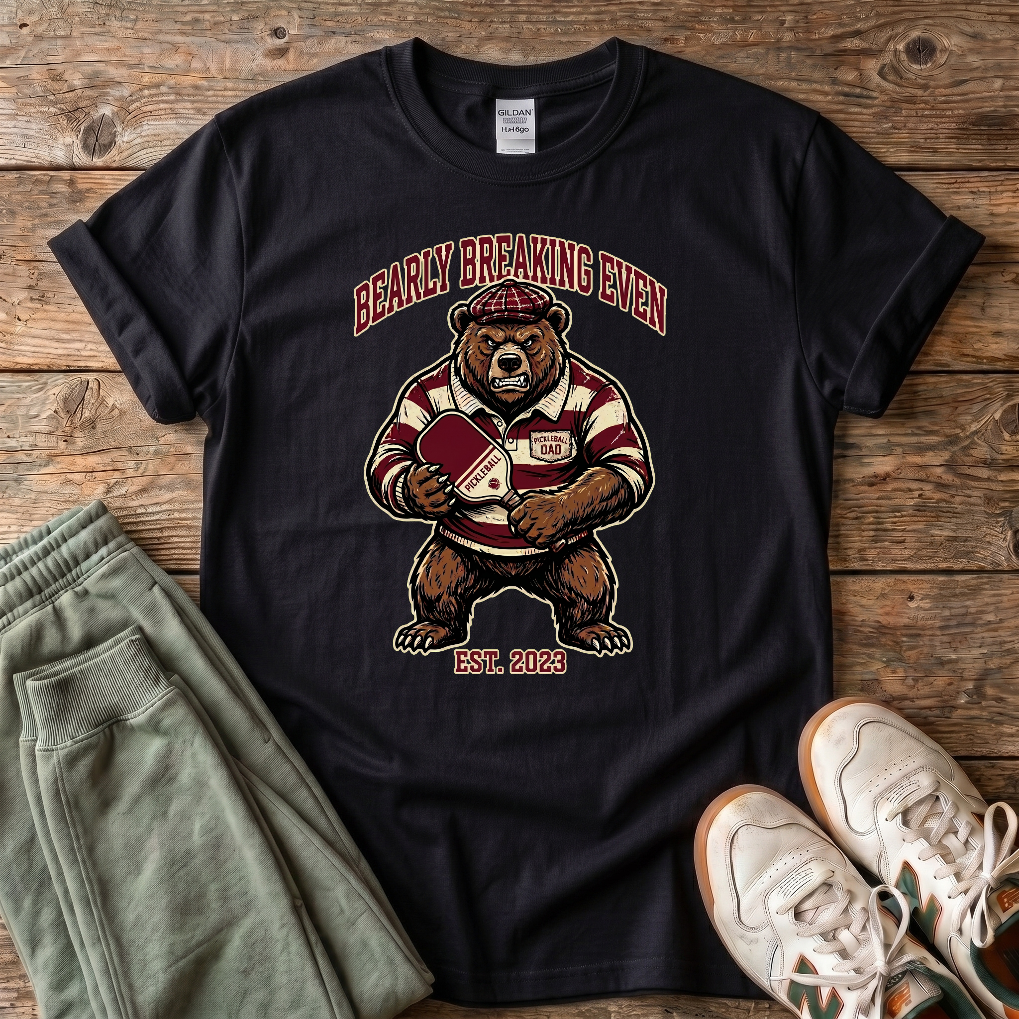 Bearly Breaking Even T-shirt
