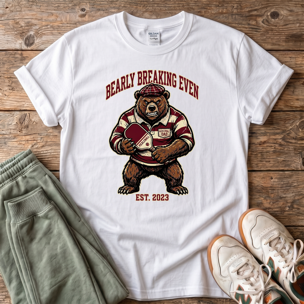 Bearly Breaking Even T-shirt