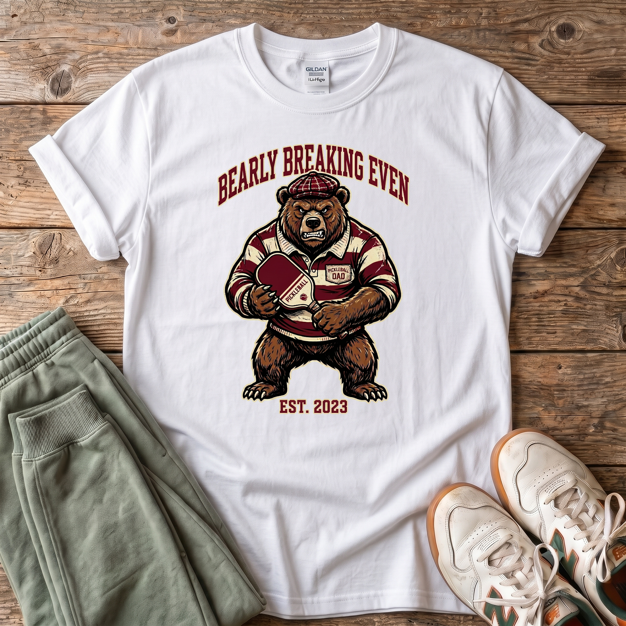 Bearly Breaking Even T-shirt