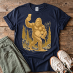 Funny Bigfoot Pickleball T-Shirt