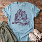 Vintage Owl Pickleball T-Shirt