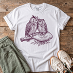 Vintage Owl Pickleball T-Shirt