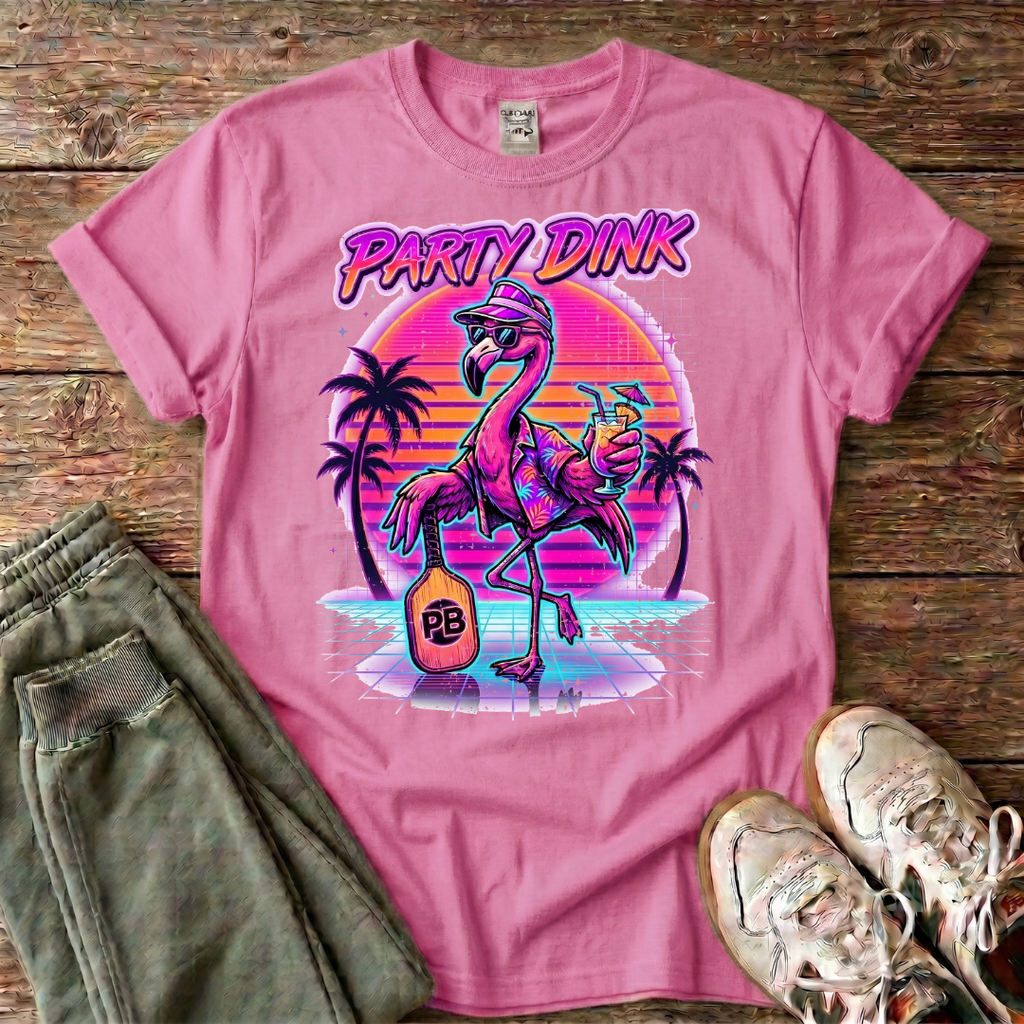 Party Pink Flamingo T-Shirt