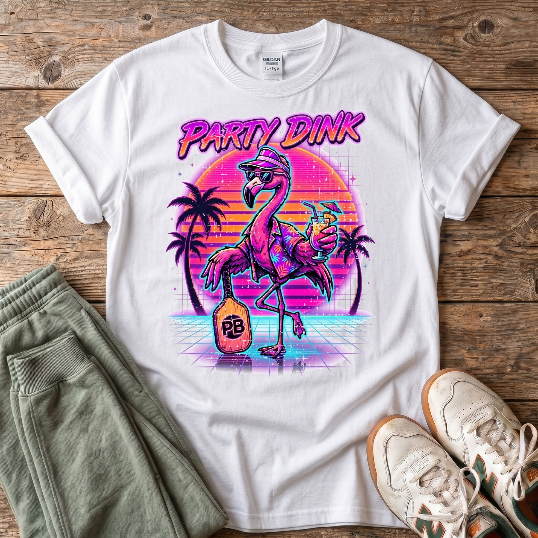 Party Pink Flamingo T-Shirt