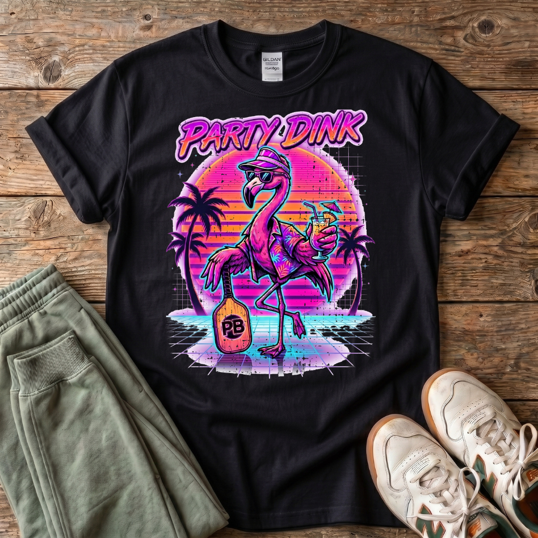 Party Pink Flamingo T-Shirt
