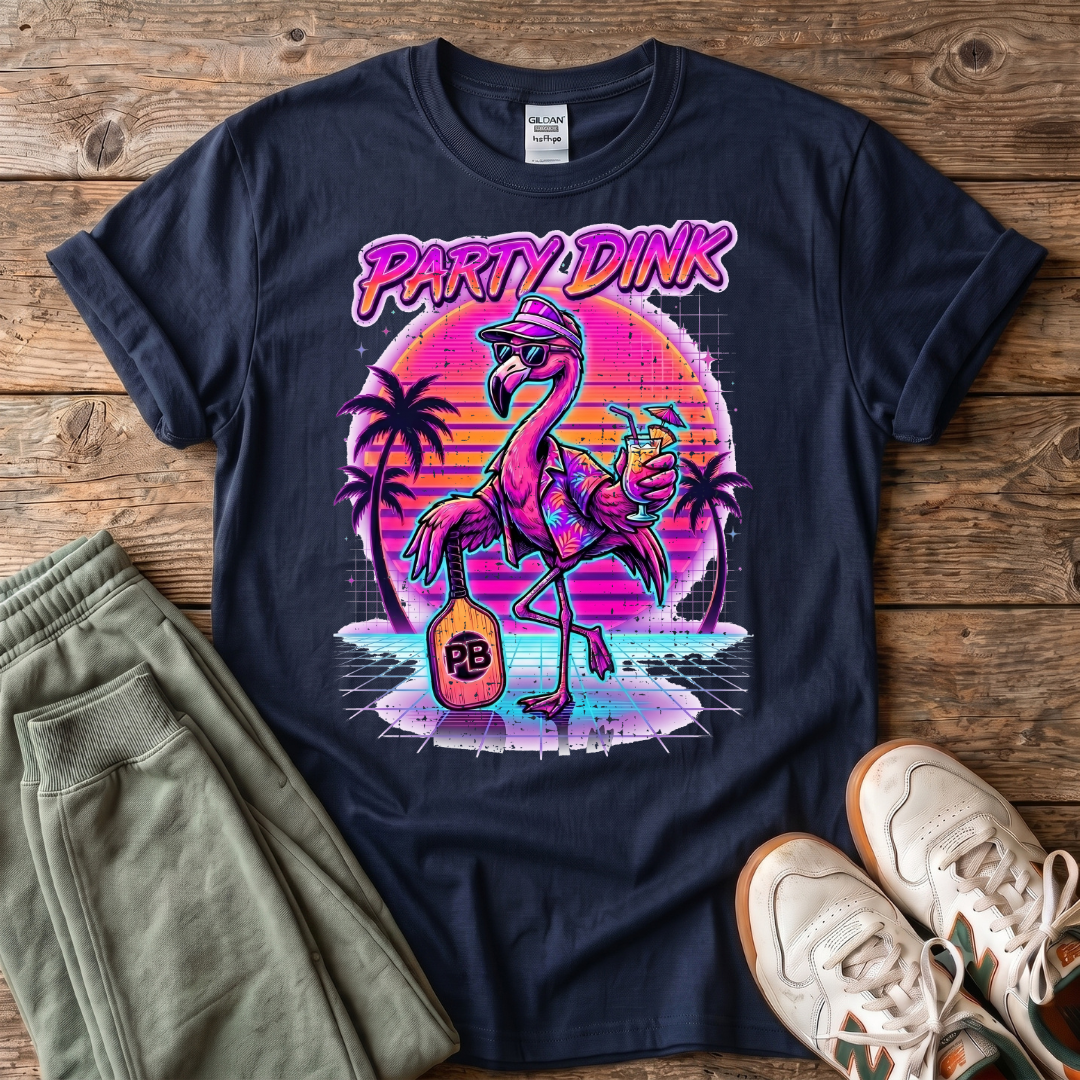 Party Pink Flamingo T-Shirt