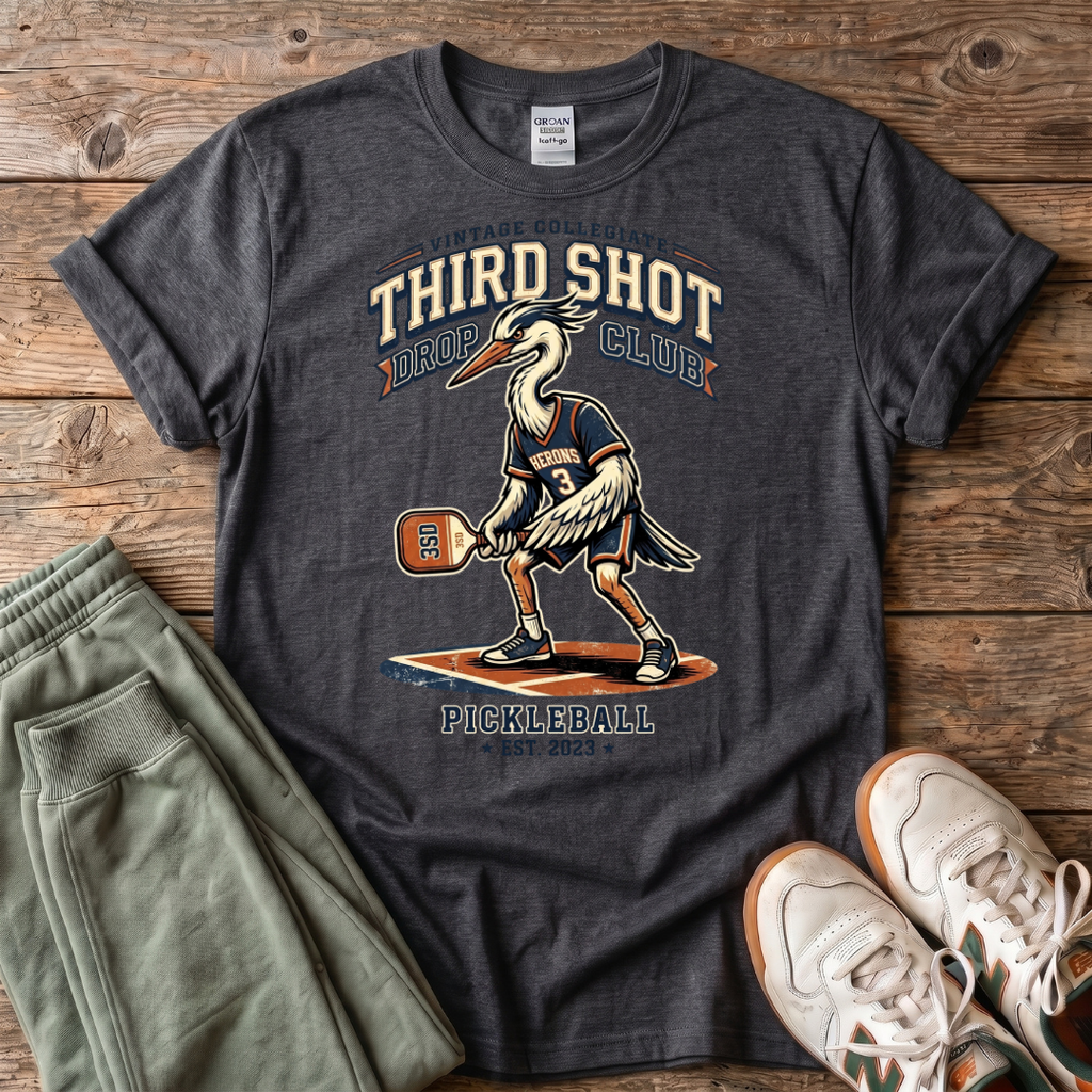 Third Shot Drop Club Pickleball T-Shirt