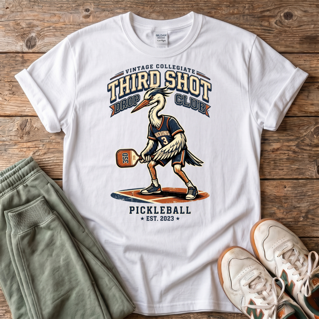 Third Shot Drop Club Pickleball T-Shirt