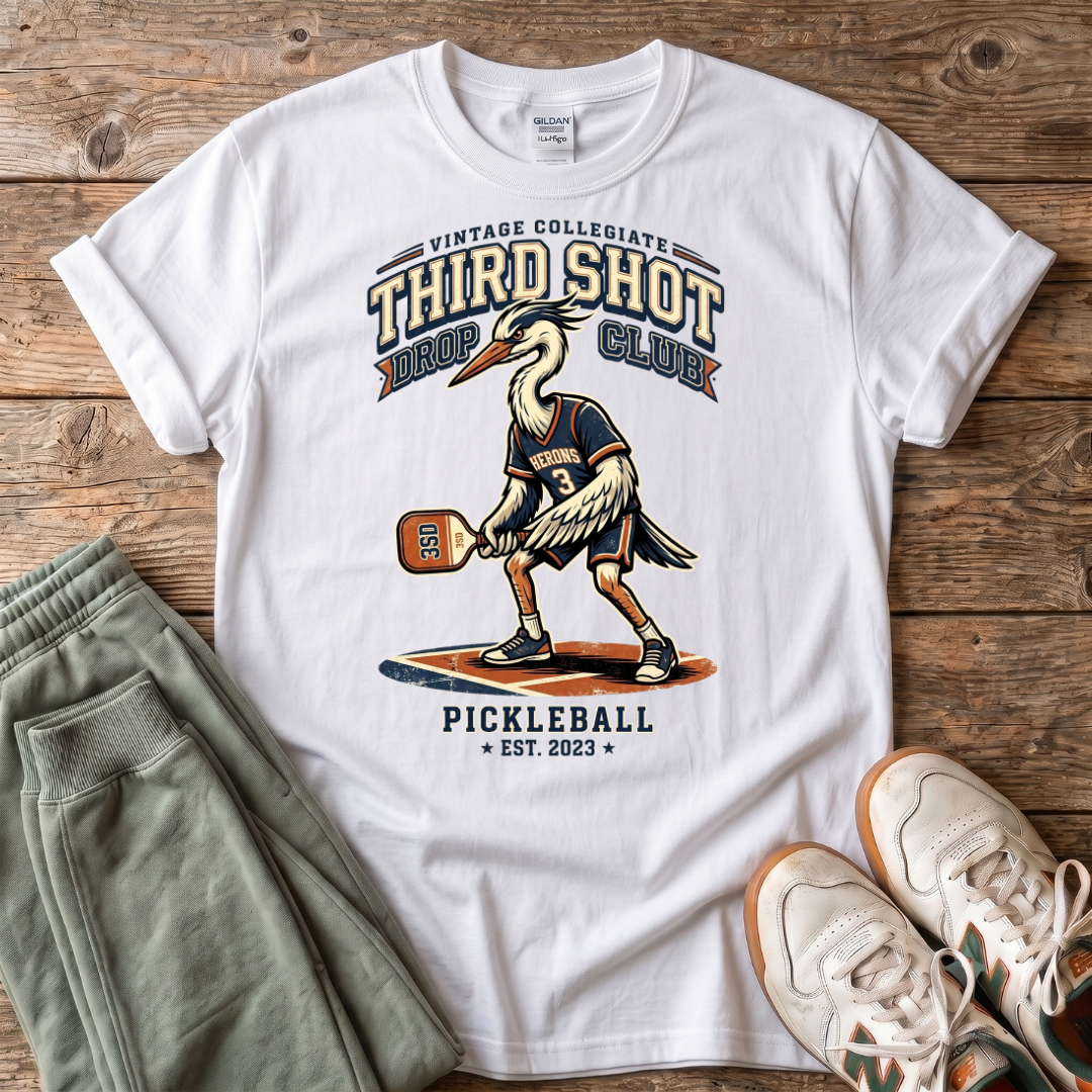 Third Shot Drop Club Pickleball T-Shirt