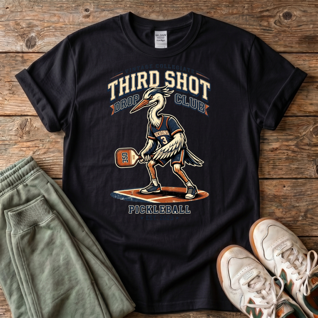 Third Shot Drop Club Pickleball T-Shirt