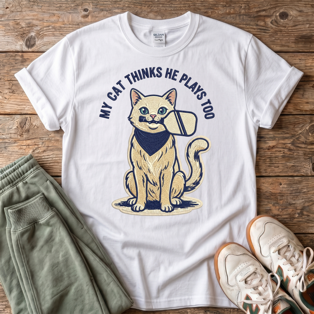 My Cat Thinks He Plays Too T-Shirt