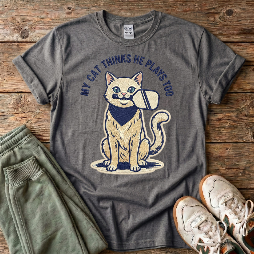 My Cat Thinks He Plays Too T-Shirt