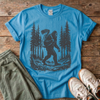 Bigfoot Backpacking Forest Sasquatch Hiker T-Shirt