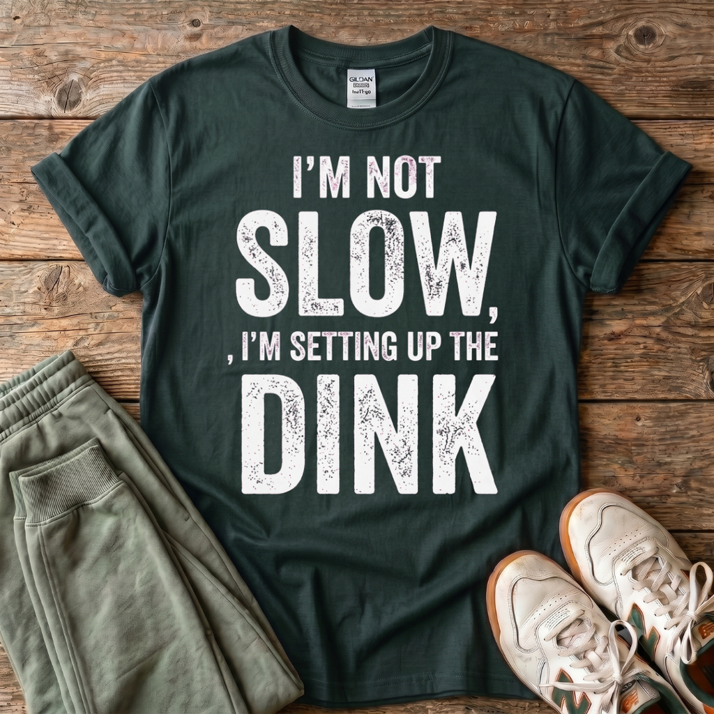 I'm Setting up the Dink T-Shirt