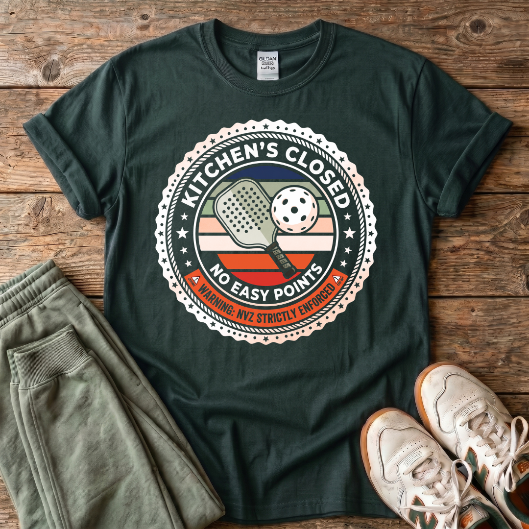 Kitchen's Closed Pickleball T-shirt