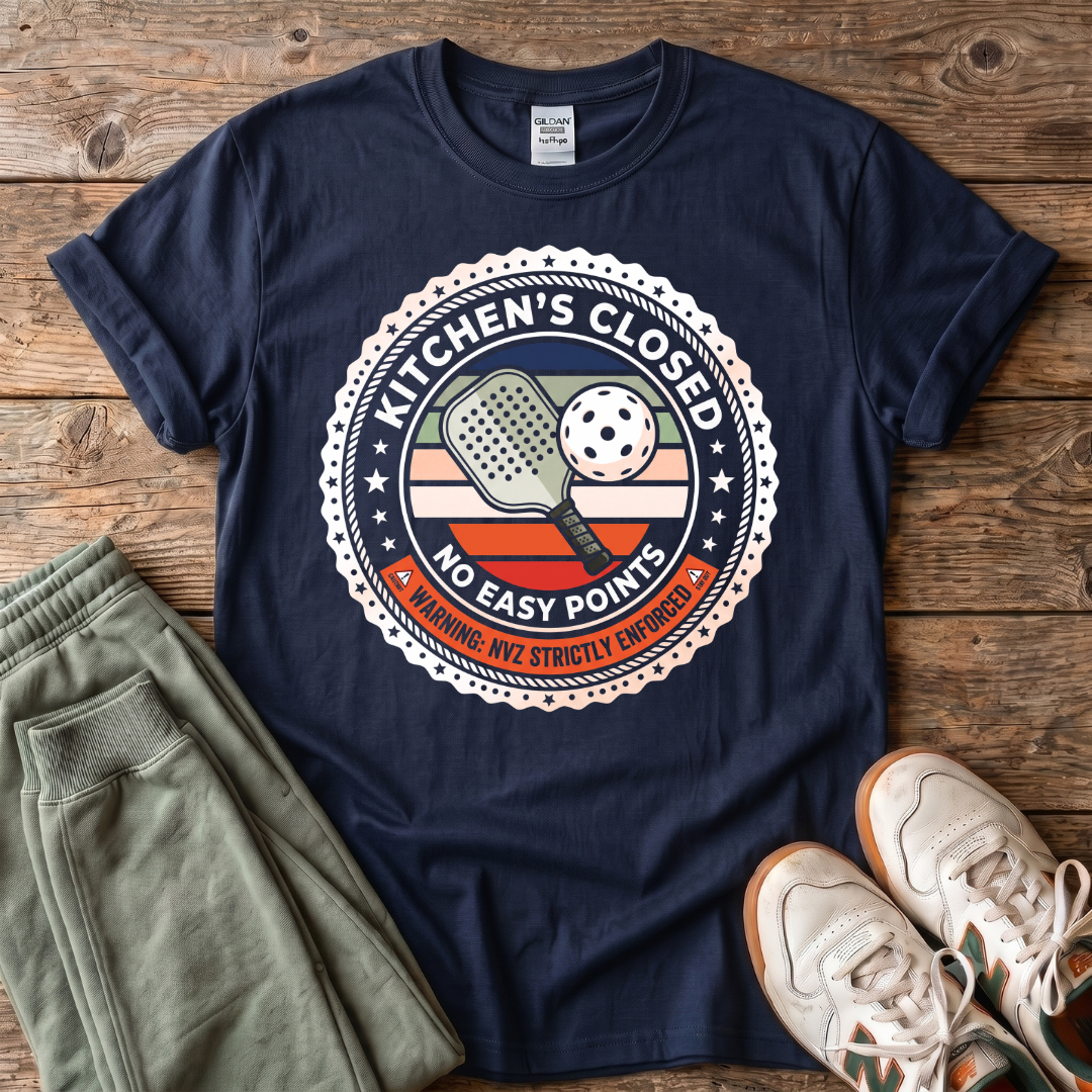 Kitchen's Closed Pickleball T-shirt