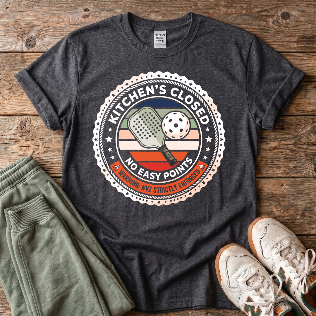 Kitchen's Closed Pickleball T-shirt
