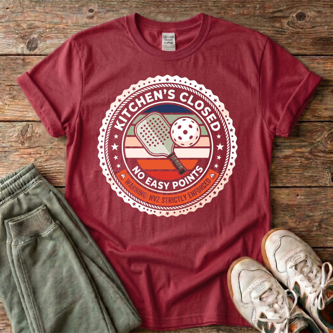 Kitchen's Closed Pickleball T-shirt