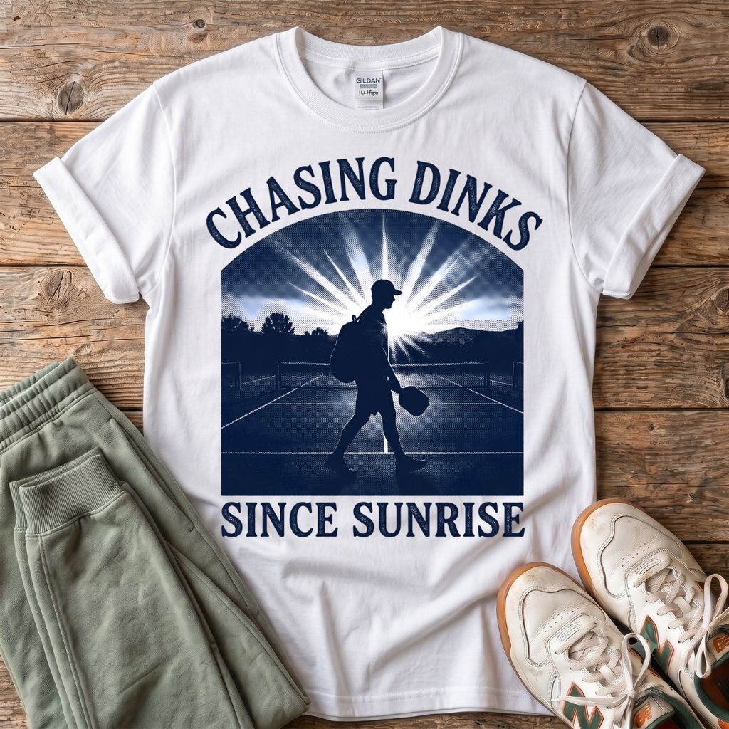 Man Chasing Dinks T‑Shirt