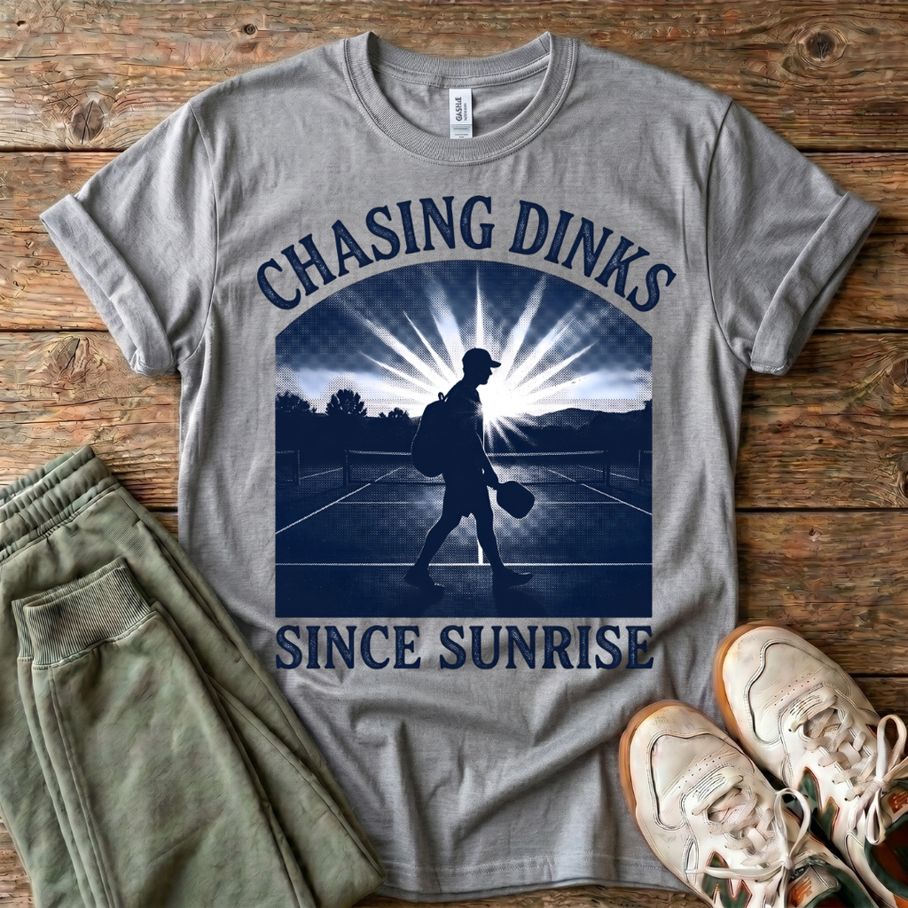 Man Chasing Dinks T‑Shirt