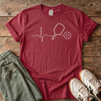 Pickleball Heartbeat T-Shirt