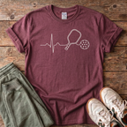 Pickleball Heartbeat T-Shirt