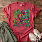 Colorful Folk Art Bear T-Shirt
