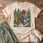 Colorful Folk Art Bear T-Shirt