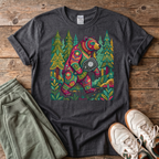 Colorful Folk Art Bear T-Shirt