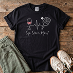 Sip, Serve, Repeat Pickleball T-Shirt