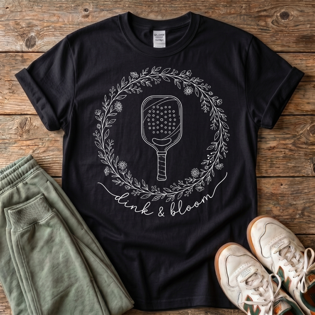 Dink And Bloom Pickleball T-shirt