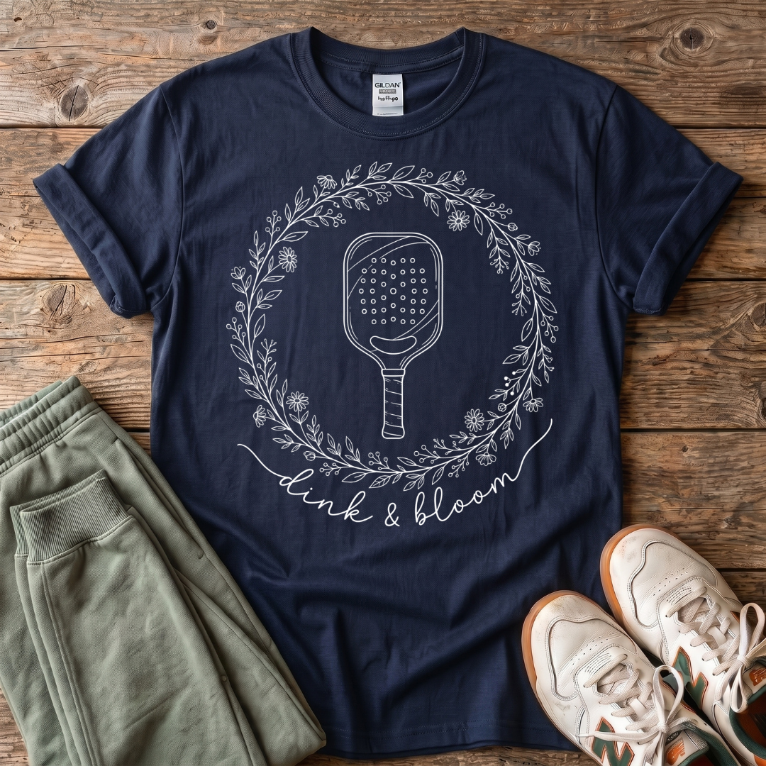 Dink And Bloom Pickleball T-shirt