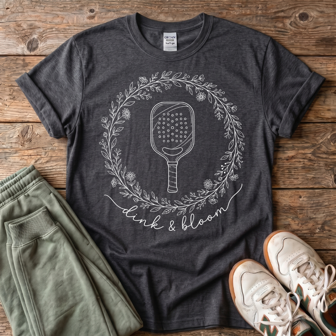 Dink And Bloom Pickleball T-shirt