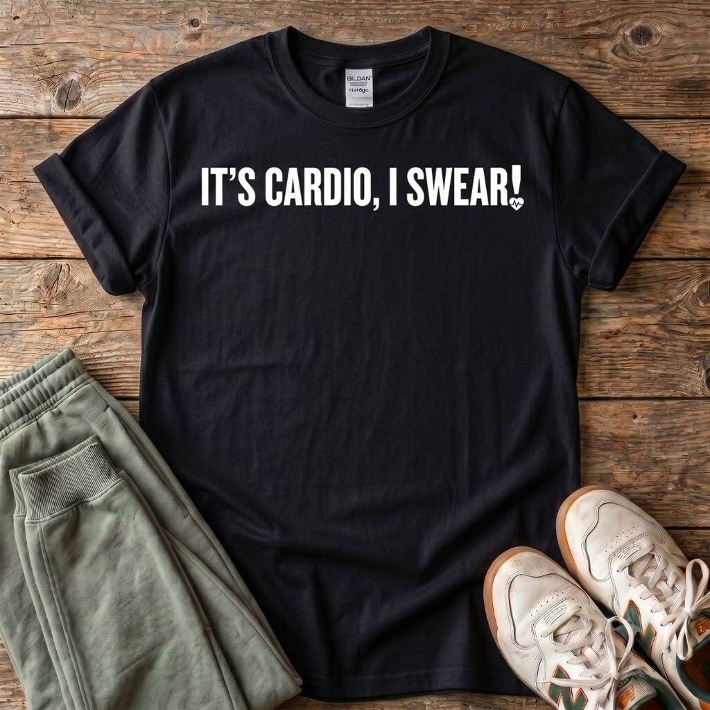 Pickleball Cardio I Swear T-shirt