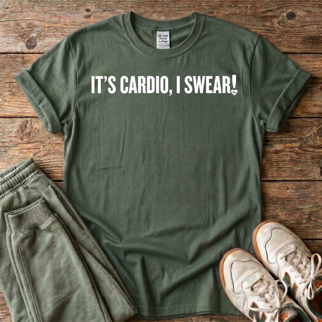 Pickleball Cardio I Swear T-shirt