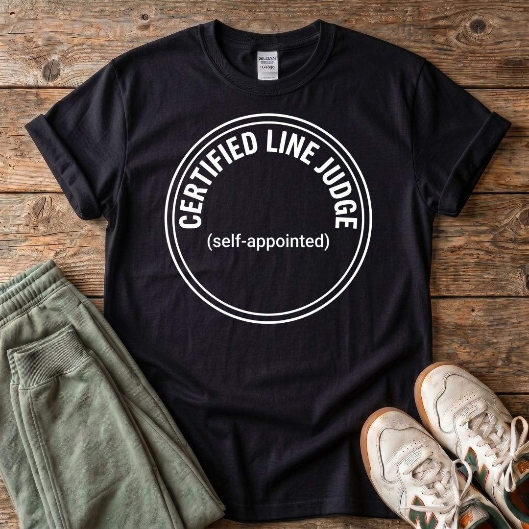Certified Line Judge Pickleball T-shirt