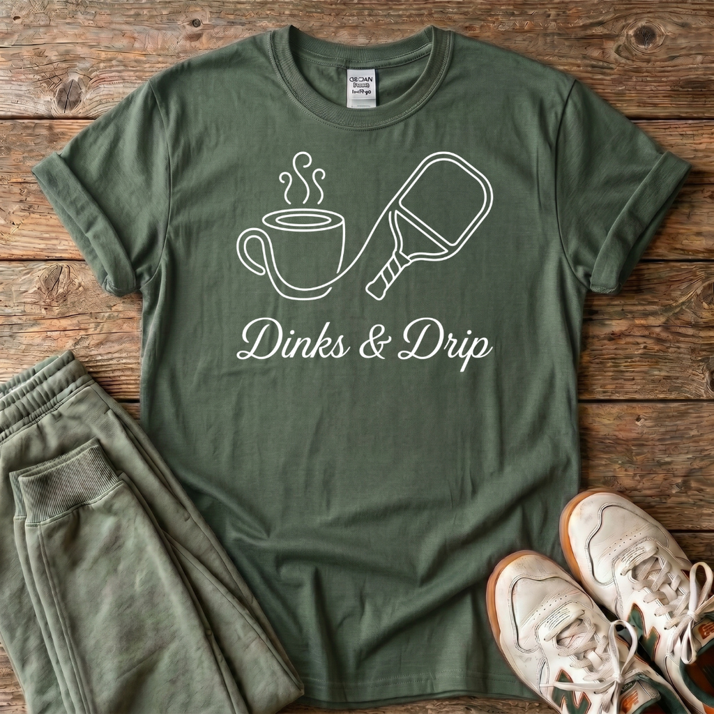 Dinks And Drips Pickleball T-shirt