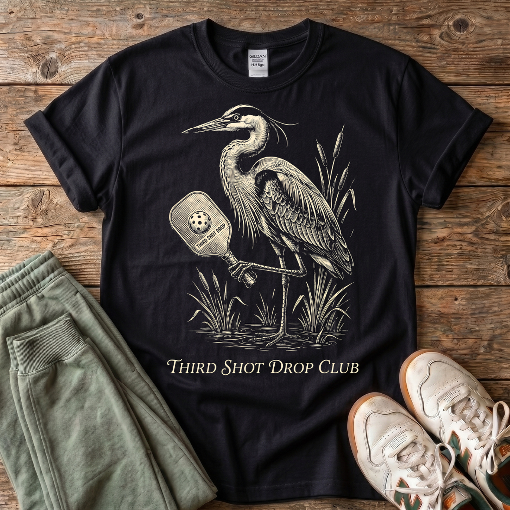 Third Shot Drop Club Pickleball T-shirt