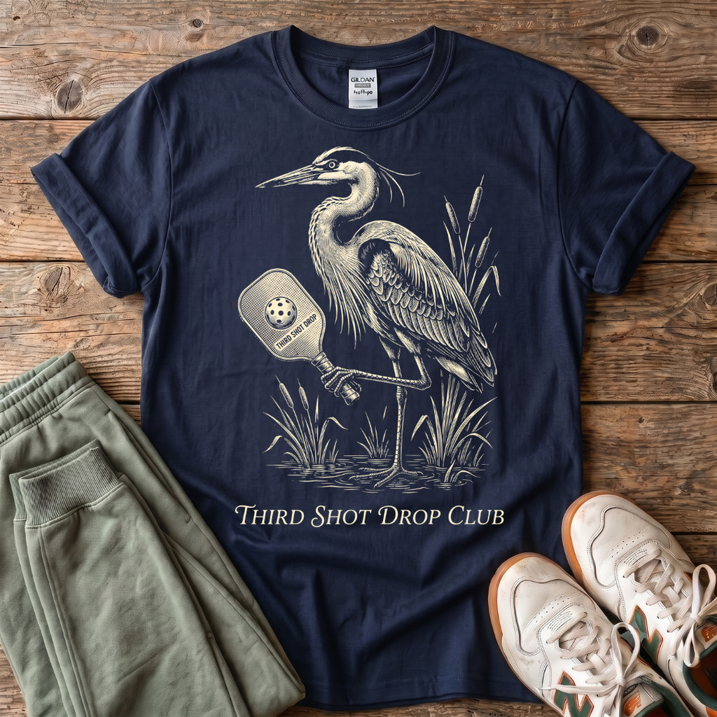 Third Shot Drop Club Pickleball T-shirt