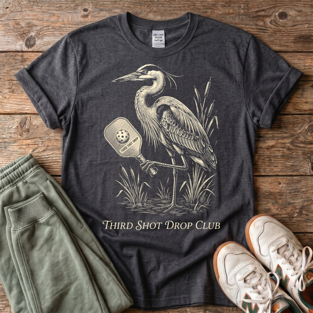 Third Shot Drop Club Pickleball T-shirt