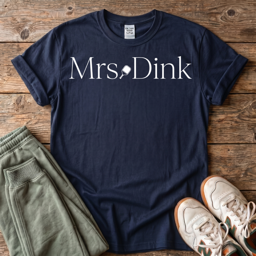 Mrs Dink Pickleball T-shirt