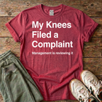 My Knees Filed A Complaint Pickleball T-shirt