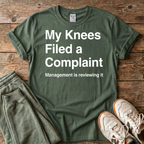 My Knees Filed A Complaint Pickleball T-shirt