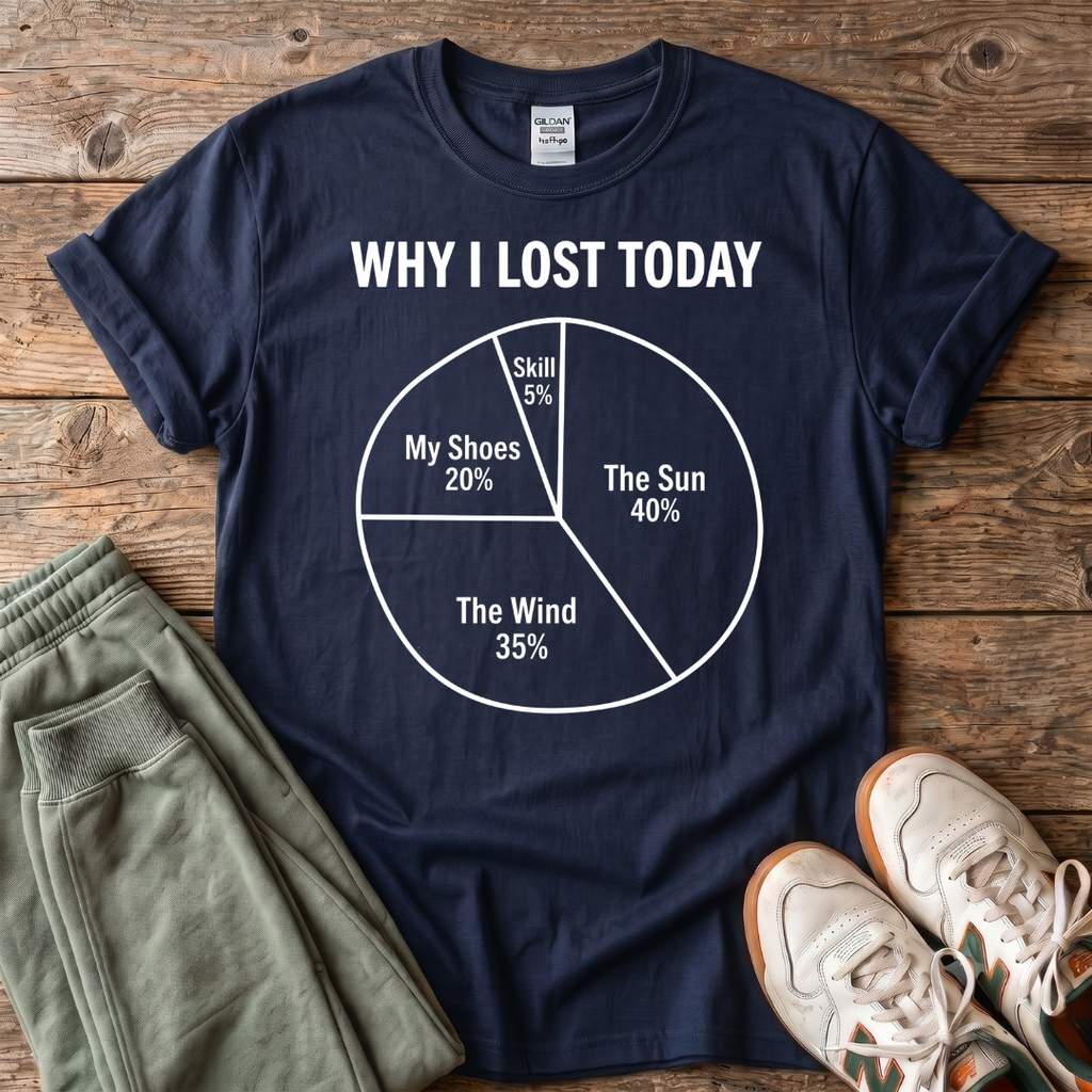 Why I Lost Today Pickleball T-shirt