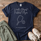 Worlds Okayest Pickleball Player T-shirt