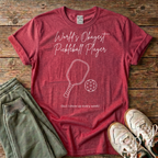 Worlds Okayest Pickleball Player T-shirt