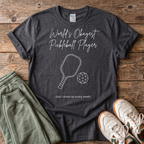 Worlds Okayest Pickleball Player T-shirt