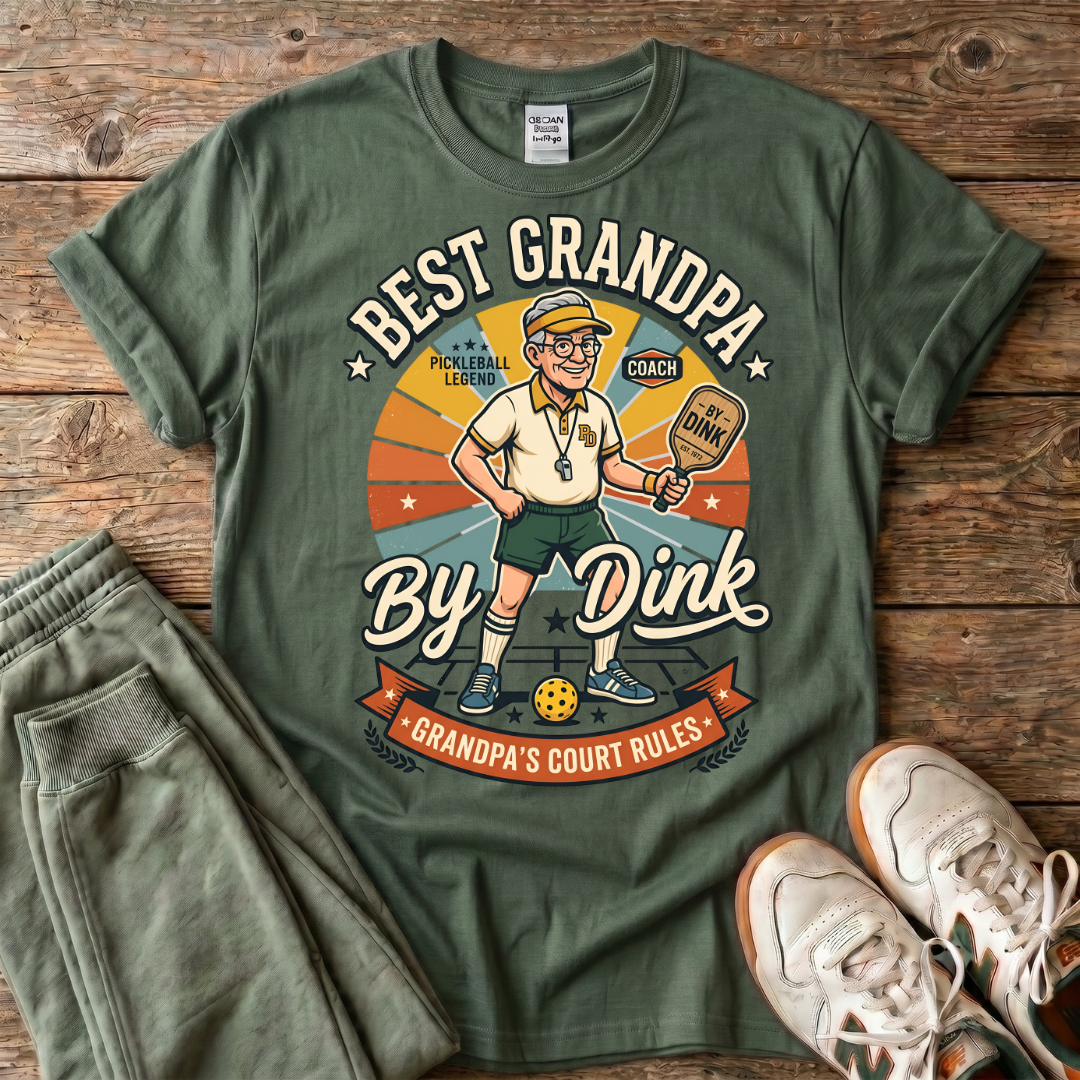 Best Grandpa By Dink T-shirt