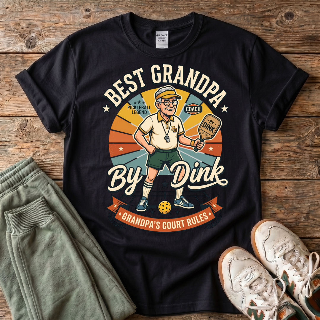 Best Grandpa By Dink T-shirt