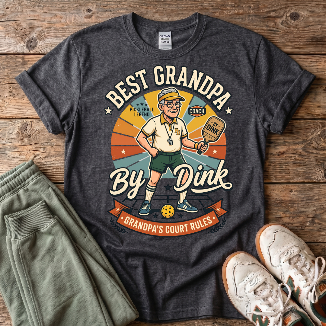 Best Grandpa By Dink T-shirt